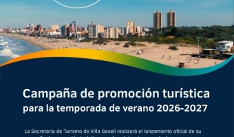 VILLA GESELL PRESENTAR� SU CAMPA�A DE PROMOCI�N TUR�STICA PARA EL VERANO EN CABA